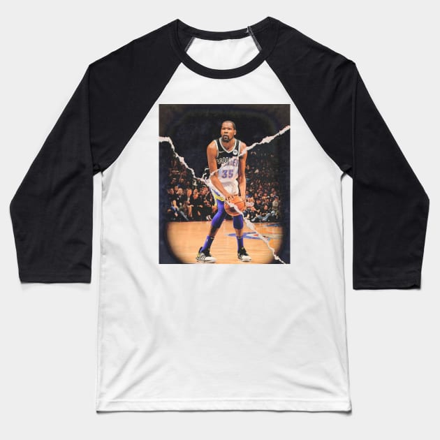 Kevin Durant Baseball T-Shirt by sabargeh